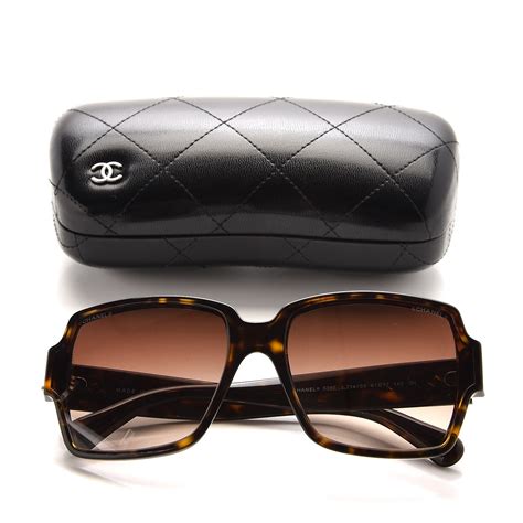 chanel oversized square sunglasses.